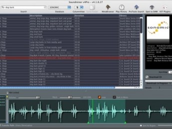 Soundminer 4.1.8 accede directamente a Sonomic