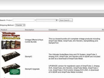 Instrumentos y packs de efectos descargables de IK Multimedia