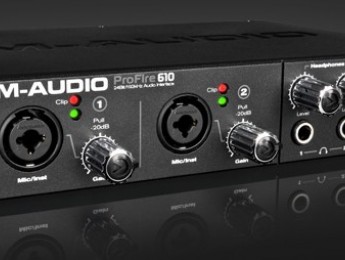 Nueva interfaz Firewire M-Audio ProFire 610