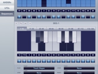 Nuevos sintes para iOS orientados a explorar nuevas formas de control de sonidos