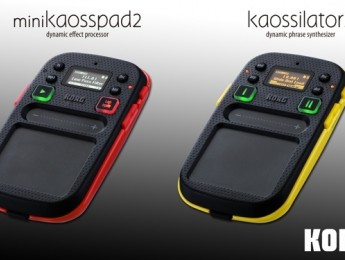 Mini Kaoss Pad 2 y Kaossilator 2 en acción