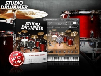 50% de descuento en Studio Drummer de Native Instruments