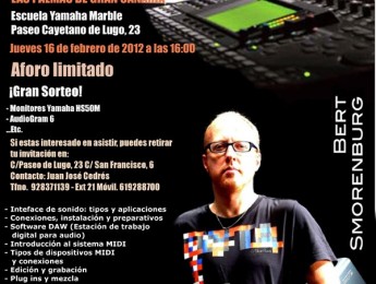 Clinic de Producción Musical Yamaha en Las Palmas con Marble