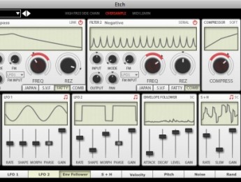 Etch, nuevo filtro de modelado analógico de FXpansion