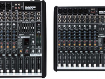 Nuevas mesas de mezcla compactas ProFX de Mackie