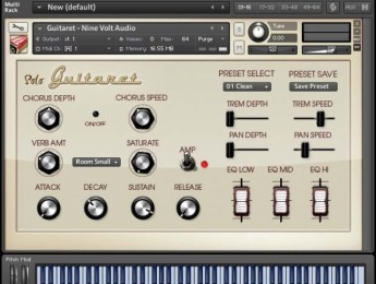 Nine Volt Audio lanza la librería gratuita Solo Guitaret