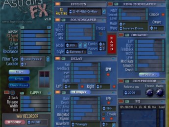 Los efectos de Astralis disponibles por separado