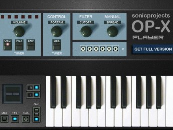 Sonic Projects presenta OP-X Player y OP-X Free