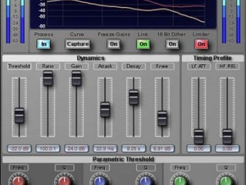 Analizador de espectro para Mac de Pro Audio DSP