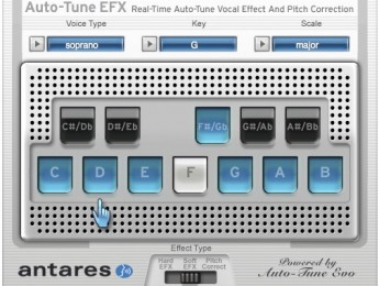 Antares y Guitar Center anuncian Auto-Tune EFX