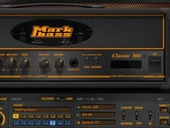 Mark Studio 1, un simulador de amplis de bajo