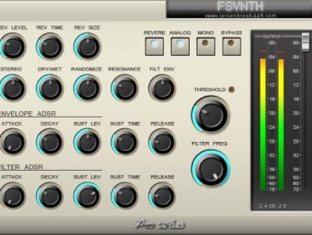 Resintetizador FSynth Pro para Windows