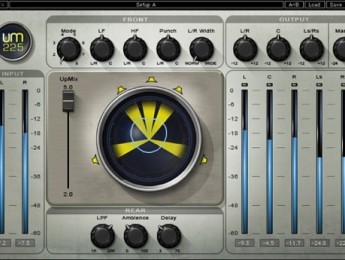 Procesadores estéreo-a-surround Waves UM224 y UM226