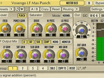 Enfatizador de graves Voxengo LF Max Punch