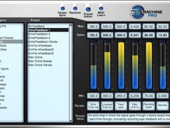 Versión RTAS de SFX Machine