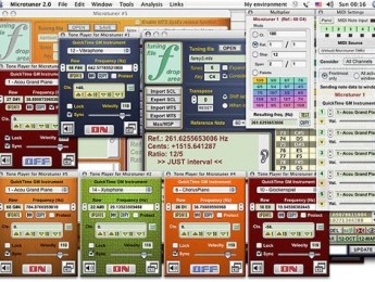 Max Magic Microtuner, análisis microtonal para Mac