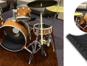 Tratamiento acústico para bombos Flexi Kick Drum