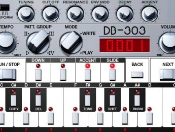 La Roland TB-303 ahora en el iPhone