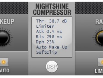 discoDSP regala el compresor NightShine