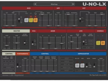 TAL-U-NO-LX, nueva emulación de Juno 60