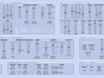 Xoxos presenta un piano virtual de modelado físico