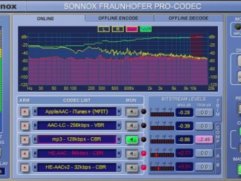 Segunda versión de Sonnox Fraunhofer Pro-Codec