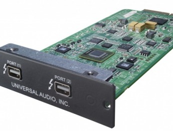 Universal Audio lanza una tarjeta Thunderbolt para Apollo