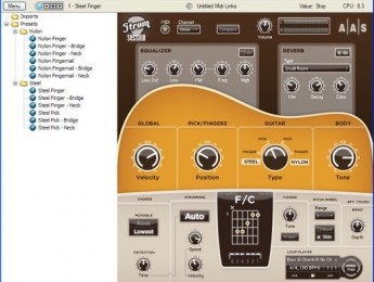 Strum Acoustic Session: guitarra desde un teclado MIDI