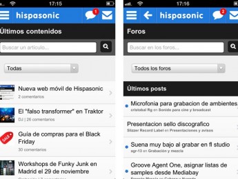 Nueva web móvil de Hispasonic