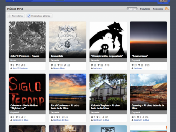 Nuevo diseño y votaciones en la sección de Música