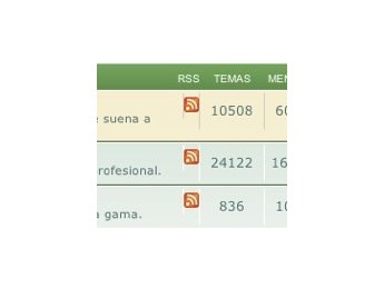 Novedades en los foros: feeds RSS e hilos relacionados