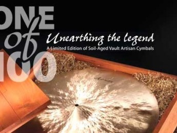 Sabian enterró 100 platillos de batería