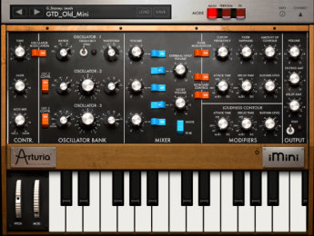 Arturia iMini: un Minimoog para el iPad