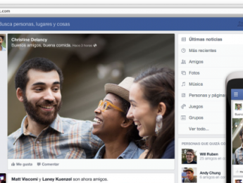 El nuevo diseño de Facebook incluirá un feed de música