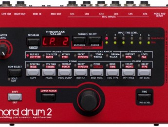 Nord Drum 2 y su compañero Nord Pad
