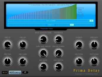NUSofting lanza Prima Delay