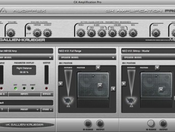 Simulación de amplis Gallien-Krueger con GK Amplification