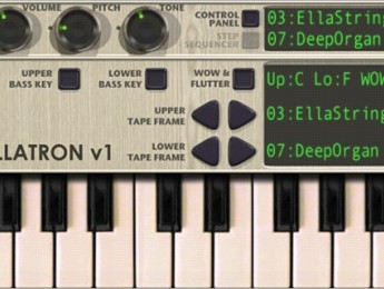 El clásico Mellotron ahora en el iPhone