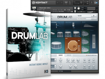 Drumlab, un laboratorio de baterías de Native Instruments