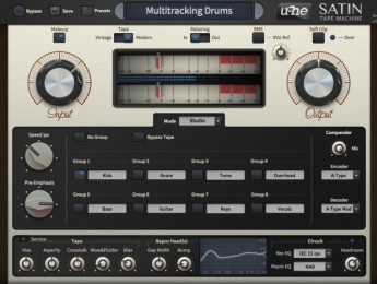 Satin, la emulación de cinta abierta de U-he