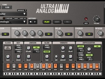 Ultra Analog VA-2, sintetizador analógico virtual de AAS