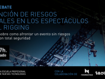 Charla sobre prevención de riesgos laborales en espectáculos y rigging