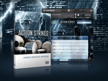 Action Strikes, una librería de percusión cinemática