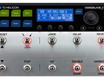 TC Helicon anuncia el procesador vocal VoiceLive 3