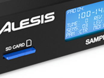 Alesis Sample Rack, nuevo módulo de sonidos de percusión