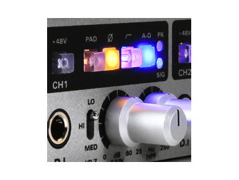 Audient ASP880, previo con 8 canales de micrófono
