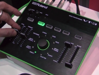 Demo del procesador vocal Roland VT-3