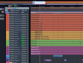 Producción de sonido de una gala lírica: edición y mezcla