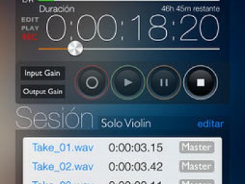 reSonare, grabando instrumentos clásicos con un iPhone [sorteo]