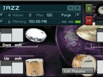 AcousticsampleS presenta DrumTasteJazz para Kontakt